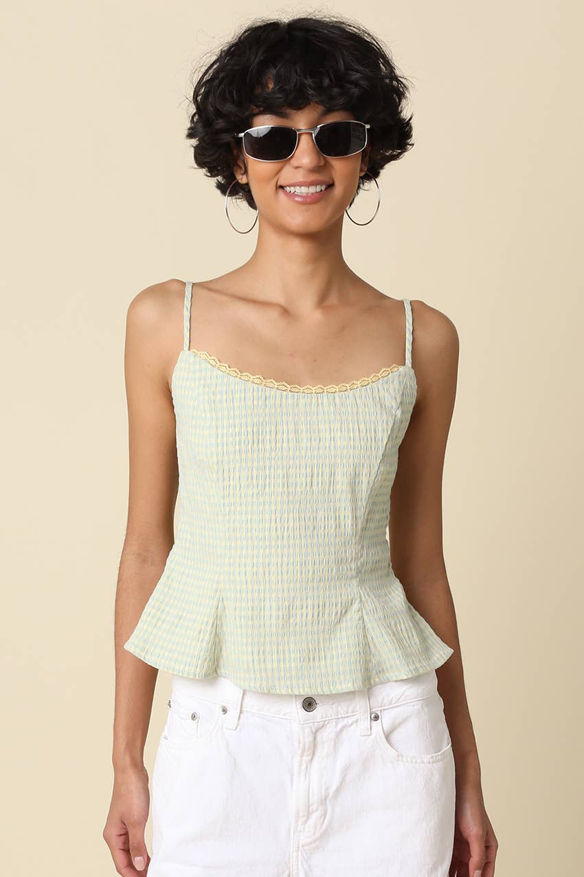 Elina Peplum Cami