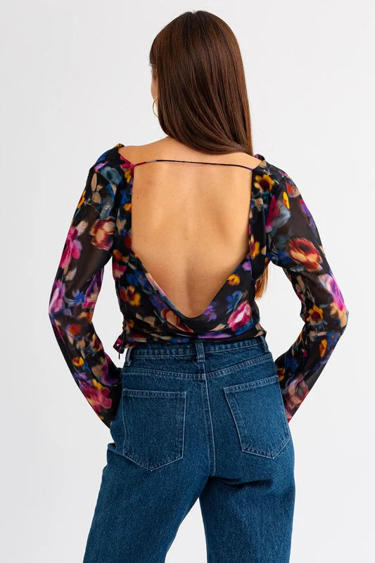 Lewis Floral Print Blouse