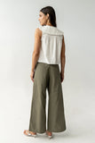 Jannah Wide Leg Pants in Olive