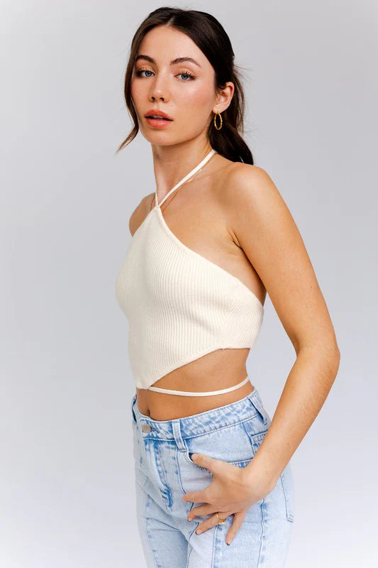 Dora Halter Tie Top