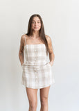 Lisa Button Front Mini Dress