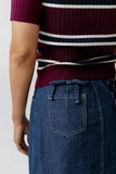 Saylor Denim Mini Skirt