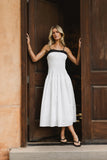 Mim Smocked Midi Dress FINAL SALE