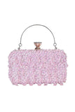 Womens Beaded Sequined Evening Clutch Bags