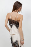 Kaley Contrast Lace Top