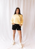 Daisy High Rise Jean Shorts