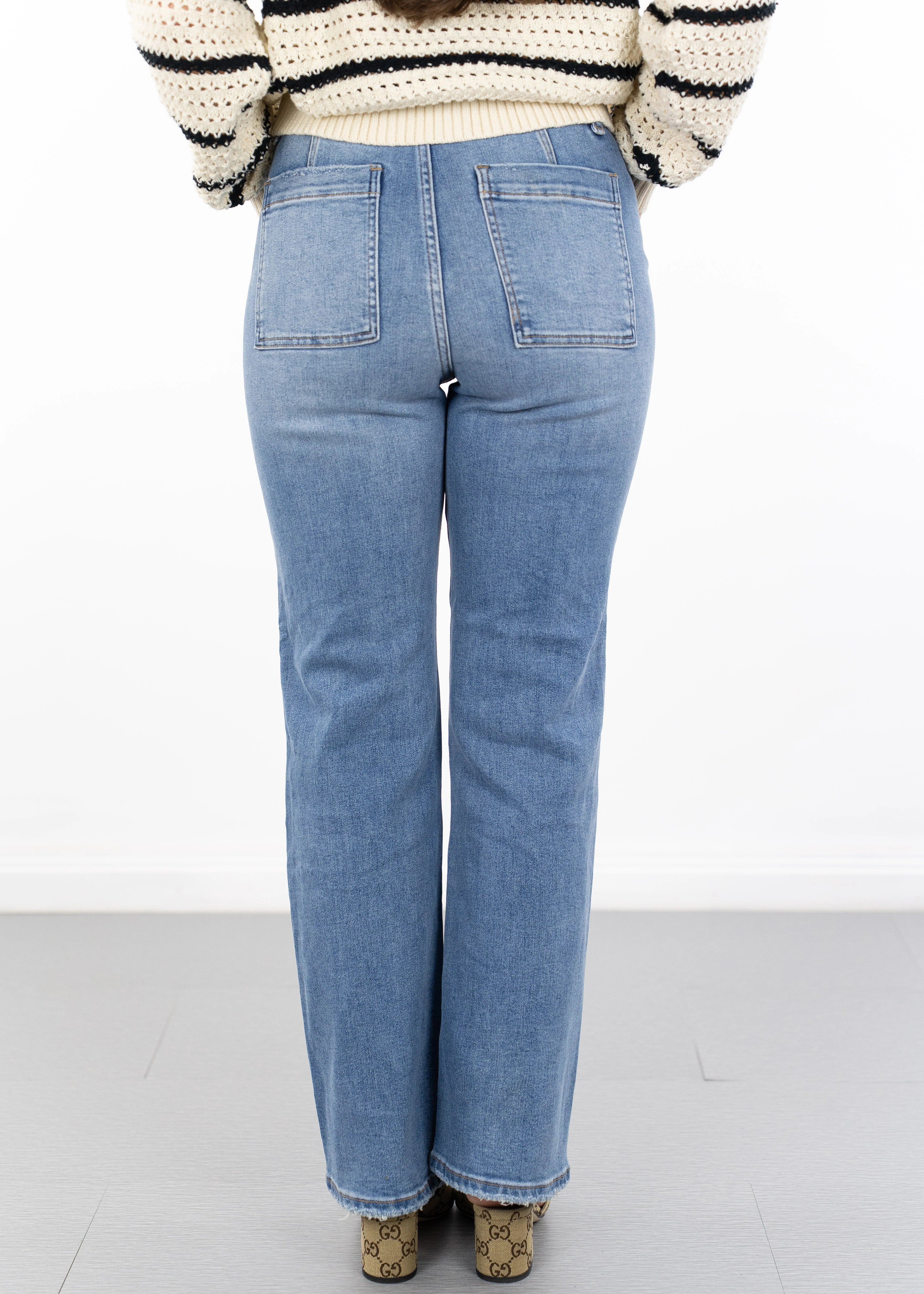 Opal Flare Jean Medium