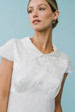 Tammy Embroidered Maxi Dress in Ivory