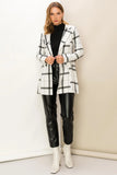 Riva Plaid Belted Jacket