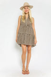 Playa Plaid Dress