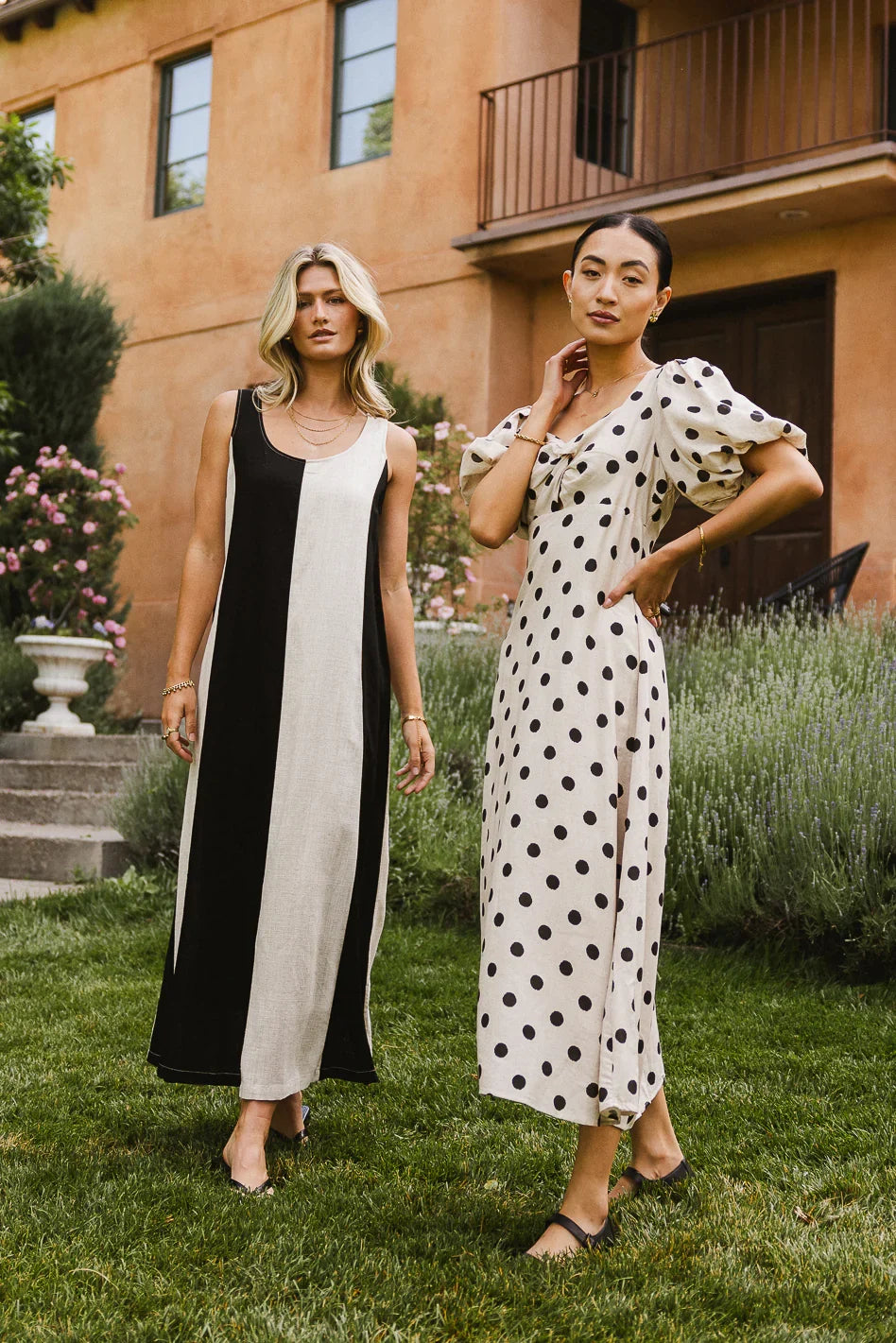 Solene Striped Maxi Dress FINAL SALE