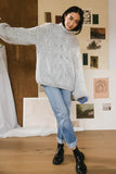 Anastasia Knit Sweater in Grey FINAL SALE