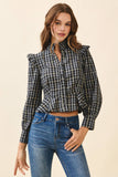 Ursula Peplum Hem Top