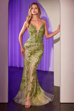 ELIZA GOWN LACE EMBELLISHED FITTED GOWN