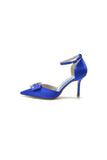 Buckle Strap Pointed Toe High Heels