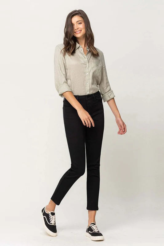Regina Straight Leg Jean
