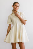Haddie Collared Mini Dress