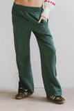 Astrid Track Pants in Green FINAL SALE