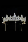 Silver Zirconia Bridal Tiara
