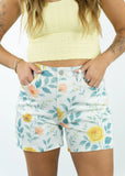 Flora High Rise Shorts