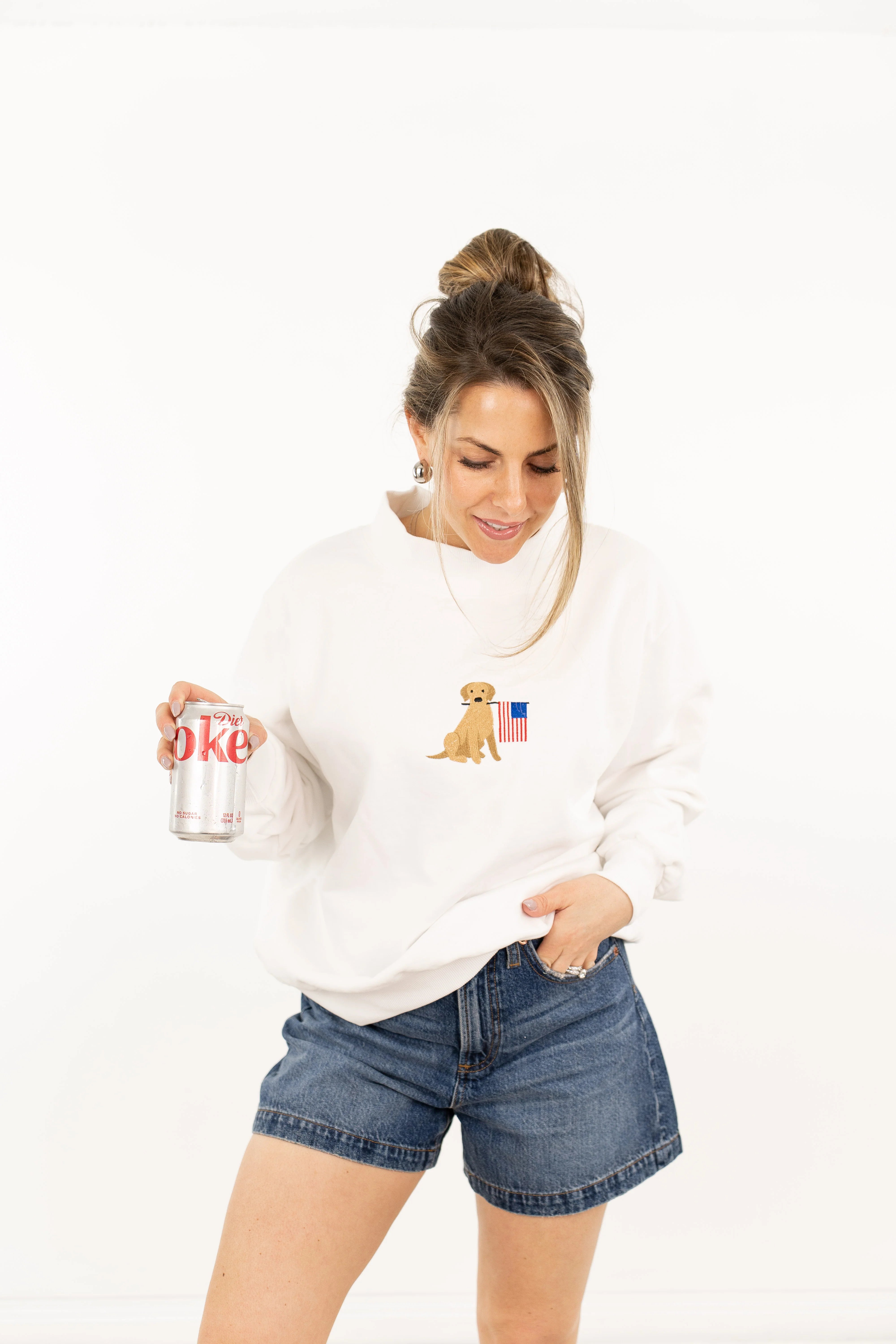 Pawtriot Embroidered Sweatshirt