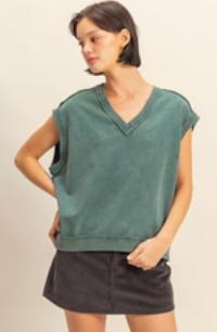 Ania Distressed Vest