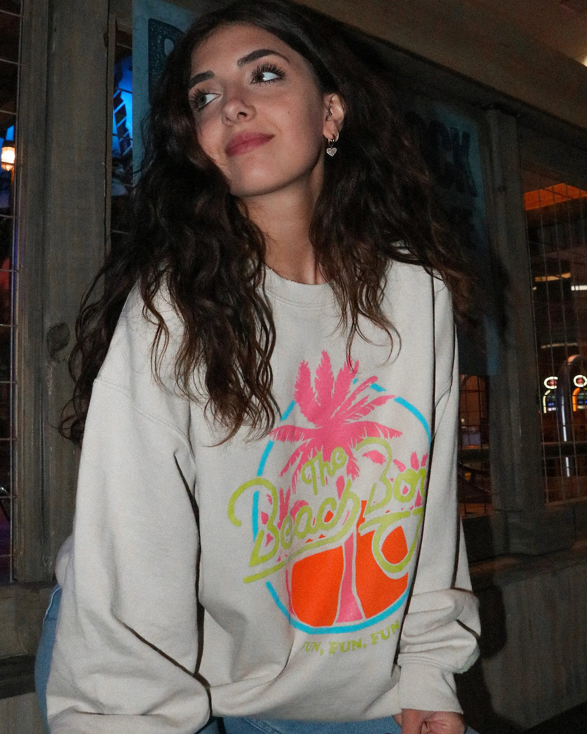 Beach Boys Neon Sweatshirt