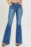 Nina Mid Rise Flare Jeans