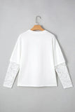 Nadia Lace Layer Tee