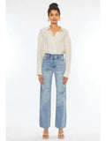 Candace Cross Front Straight Leg Jean