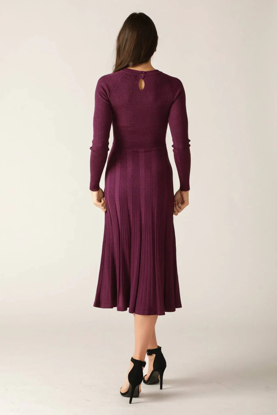HIGH STANDARDS SWEATER MIDI DRESS FINAL SALE
