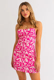 Clarissa Cowl Neck Tie Back Dress