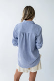 Hillary Striped Button Up