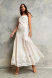 Jones Mixed Media Maxi Dress