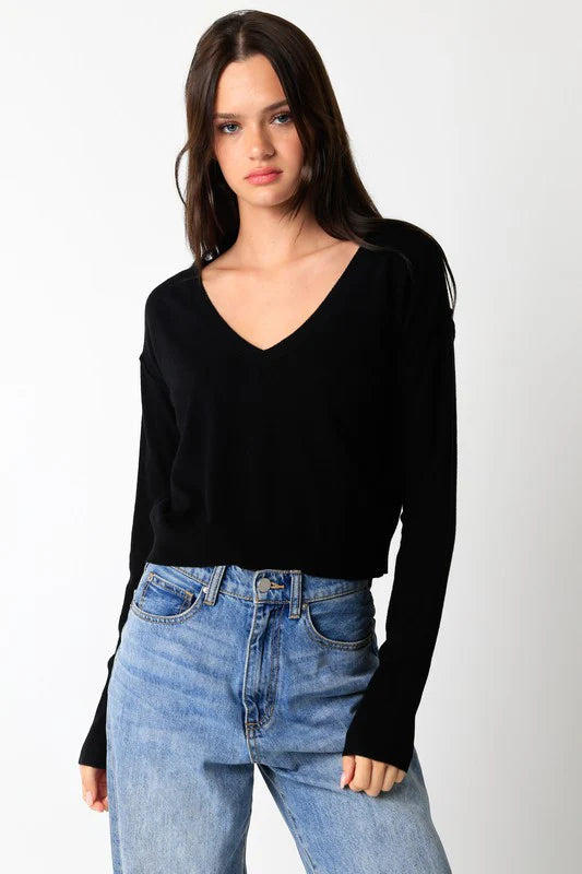 Loren V Neck Sweater