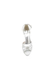 Glitter Open Toe Hollow out Stiletto Heels With Rhinestone