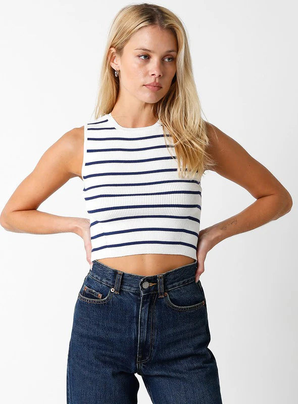 Naya Knit Stripe Top