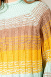 Adkins Ribbed High Neck Sweater