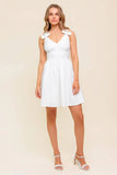 CALLA WHITE DENIM MINI DRESS