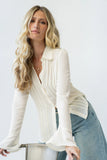 Margot Sheer Button Up