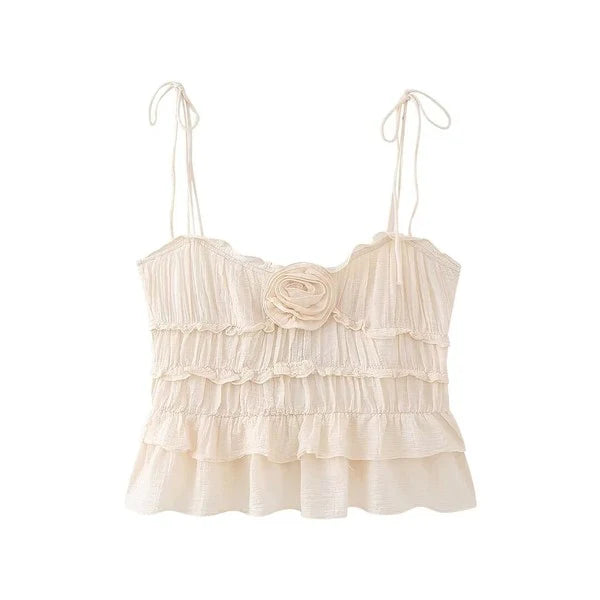 Stacy Rosette Top