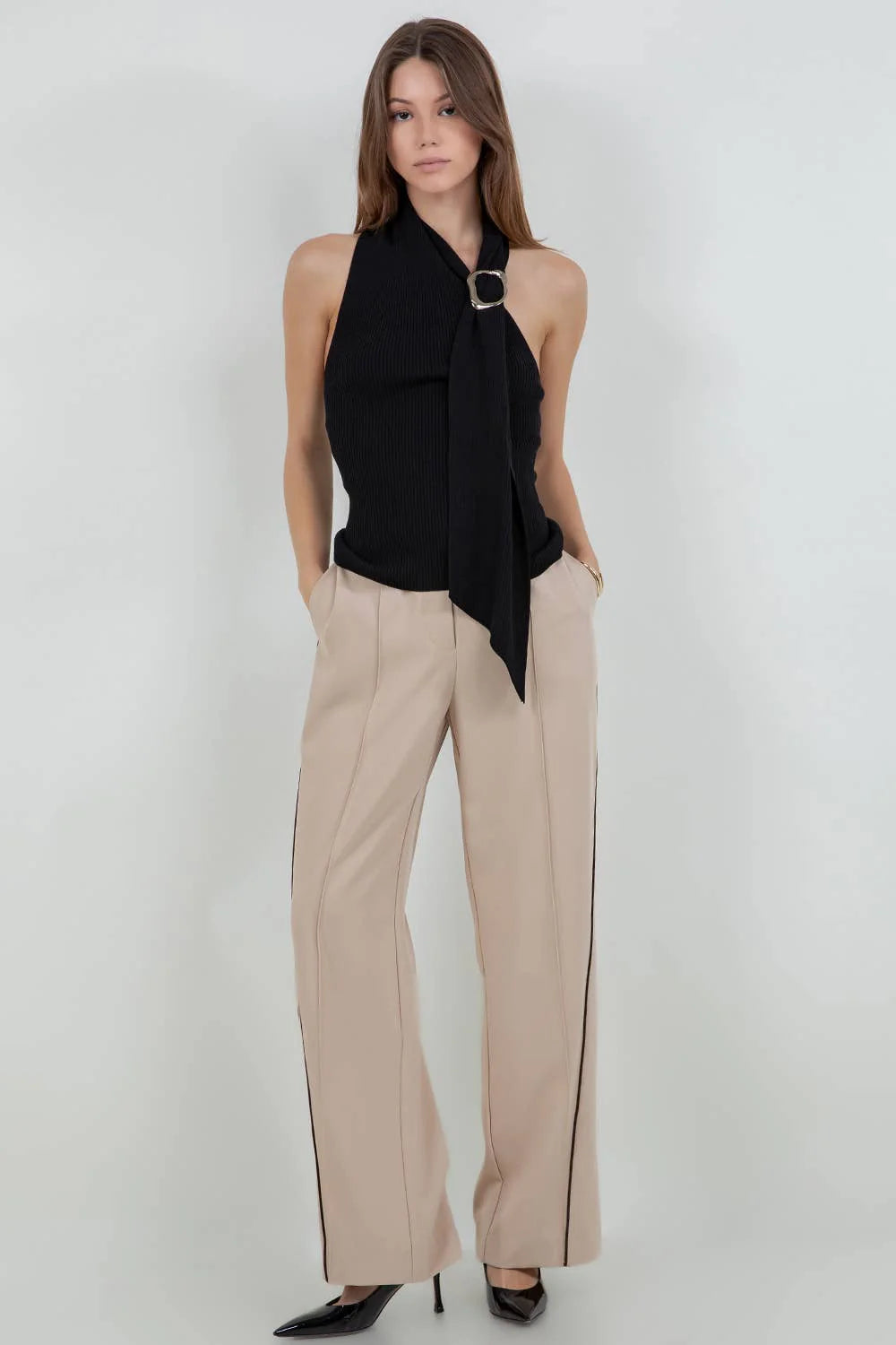 Pria One Shoulder Top
