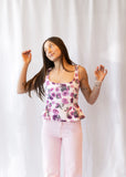 Fatima Floral Peplum Top