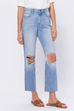 Klarance Distressed Knee Jean