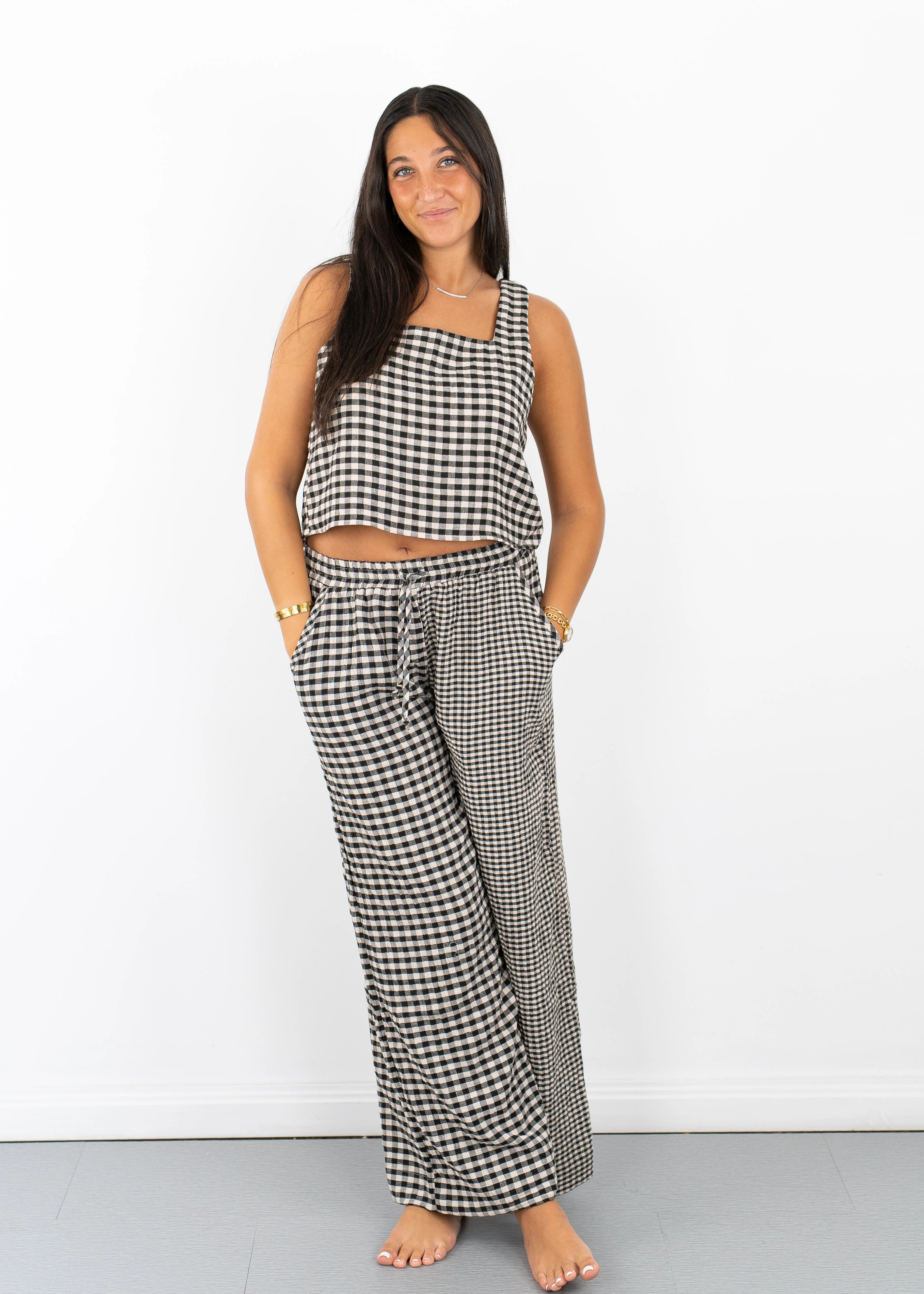 Giselle Gingham Pants