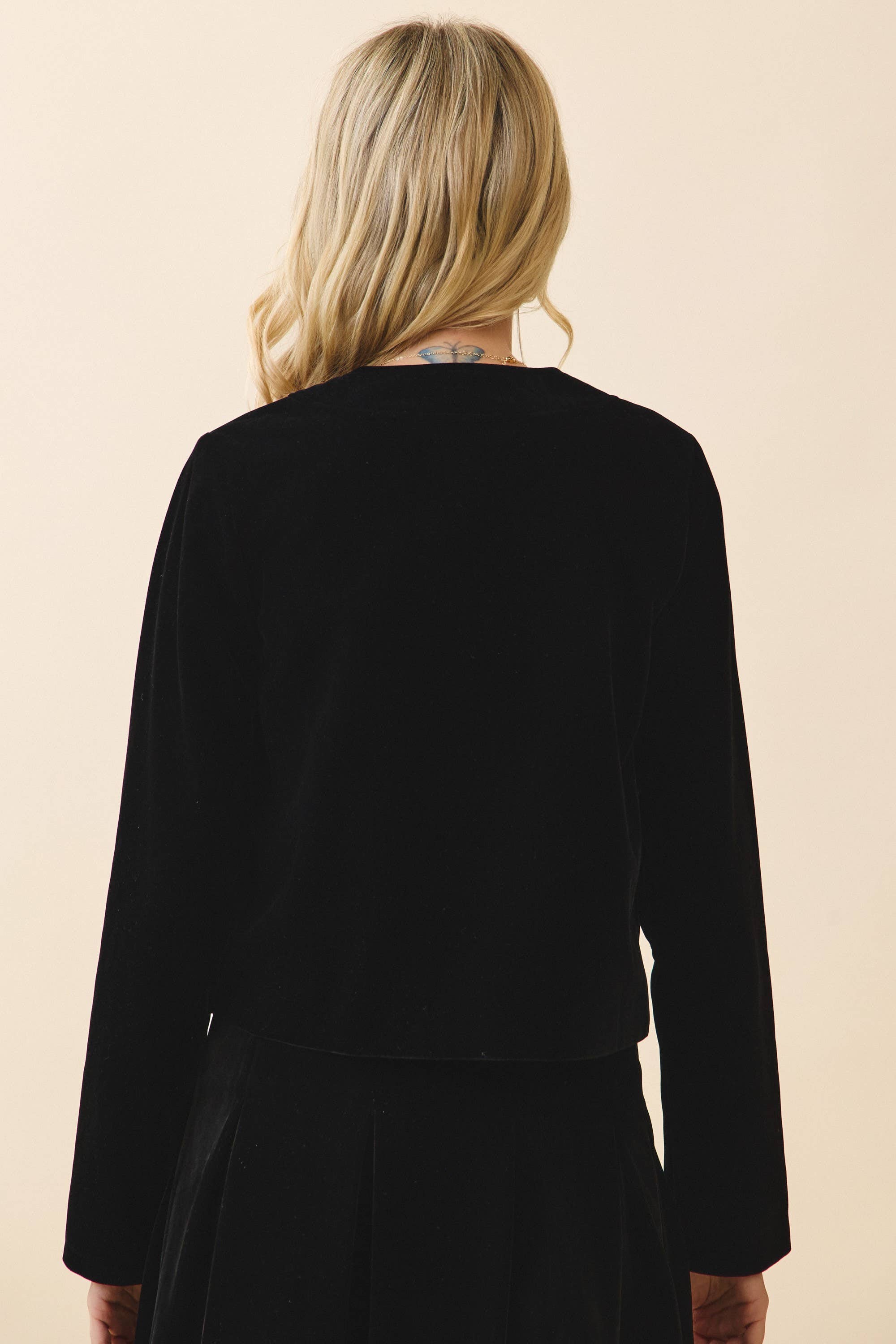 Georgie Pearl Button Front Jacket