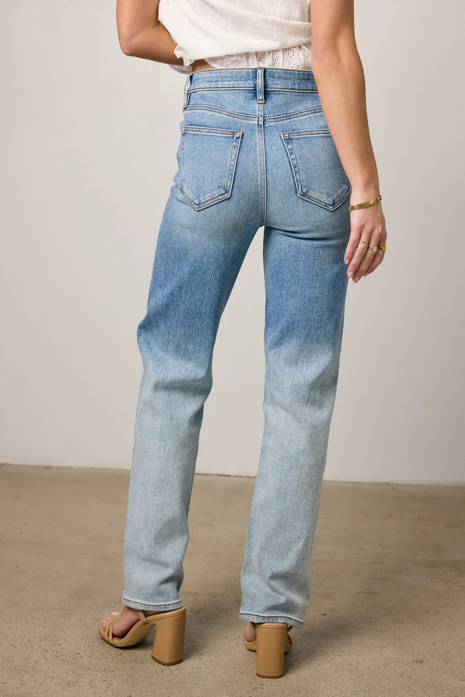 Croft Straight Leg Ombre Jeans FINAL SALE