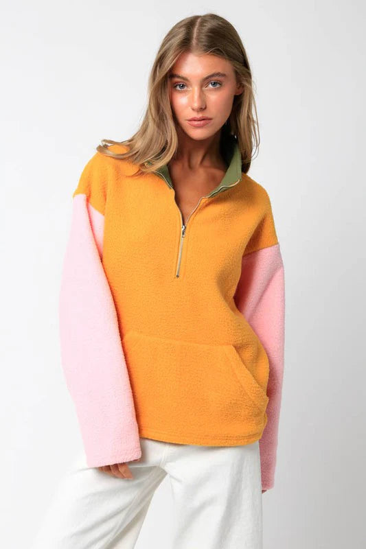 Andaz Color Block Pullover