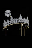 Silver Zirconia Bridal Tiara