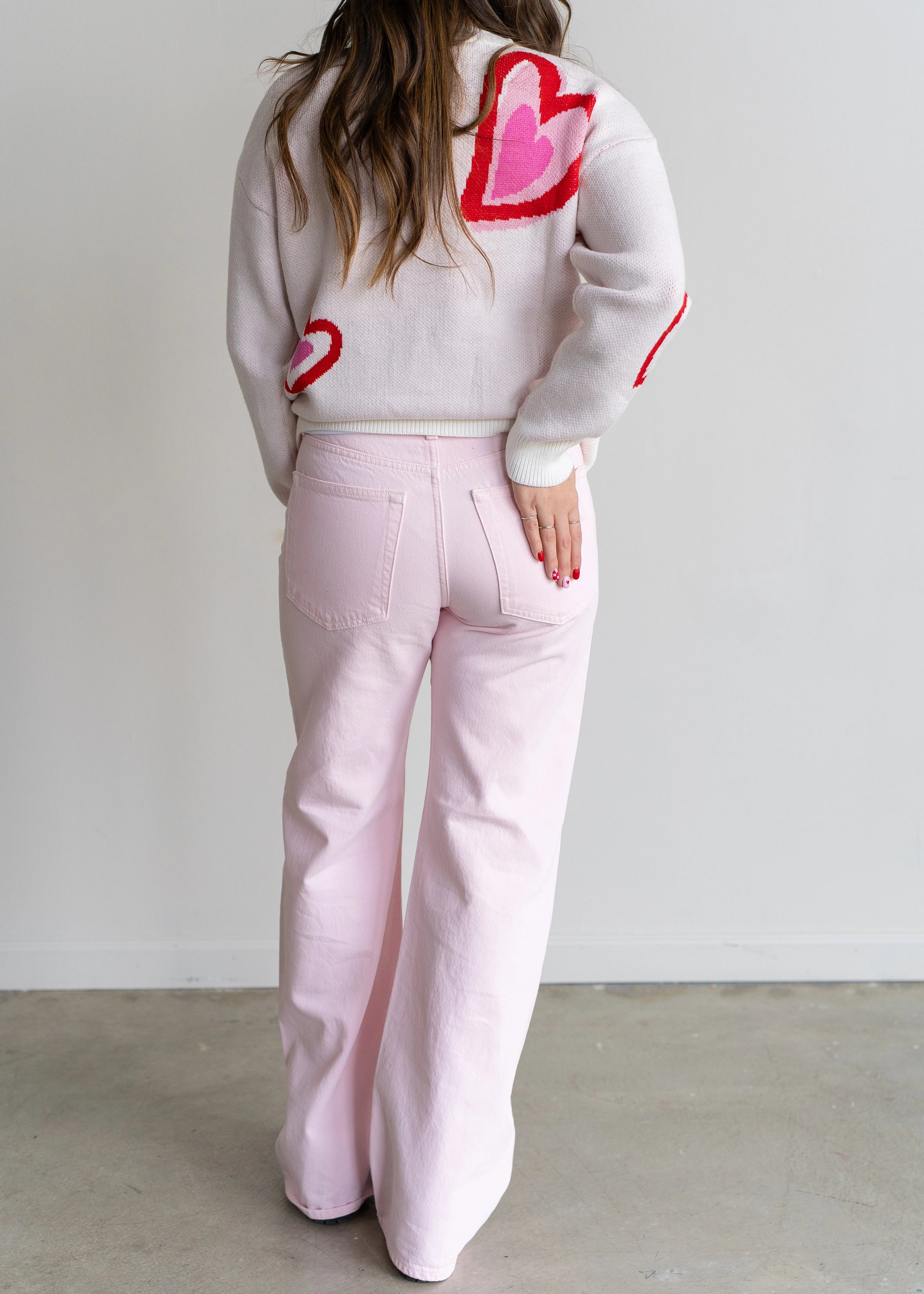 Larsen Straight Leg Jean Blush